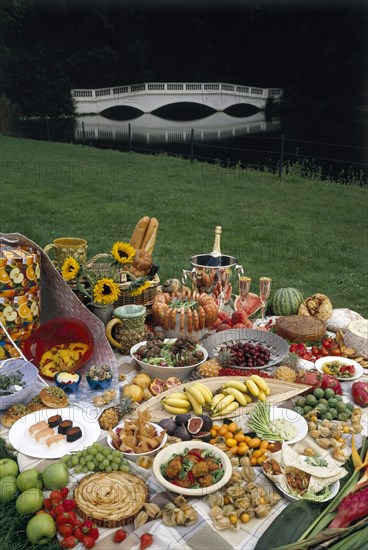 Picnic at Kenwood House, Hampstead, London, 1999