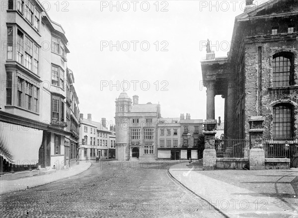 Broad Street, Oxford, Oxfordshire, c1860-c1922