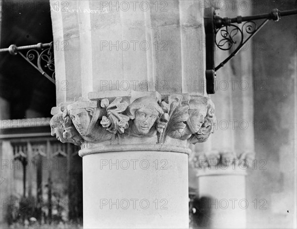 Column Capital,  St Mary Magdalenes Church, Woodstock, Oxfordshire, c1860-c1922