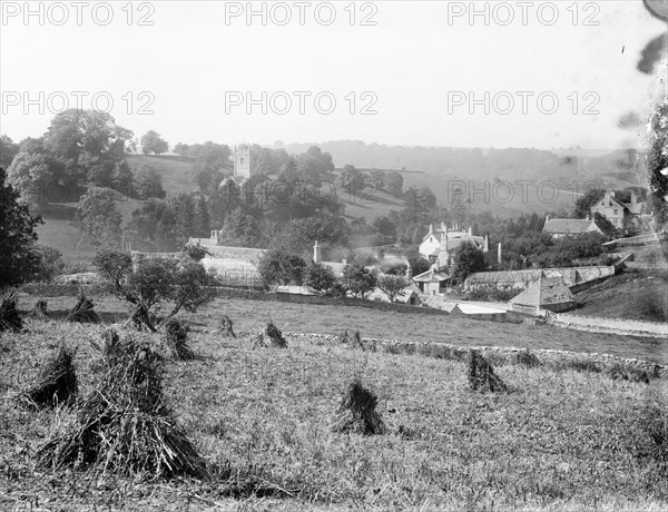 The village of Compton Abdale, Gloucestershire, c1860-c1922