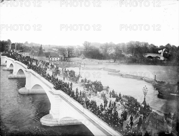 Putney New Bridge, Putney, Greater London, 1888