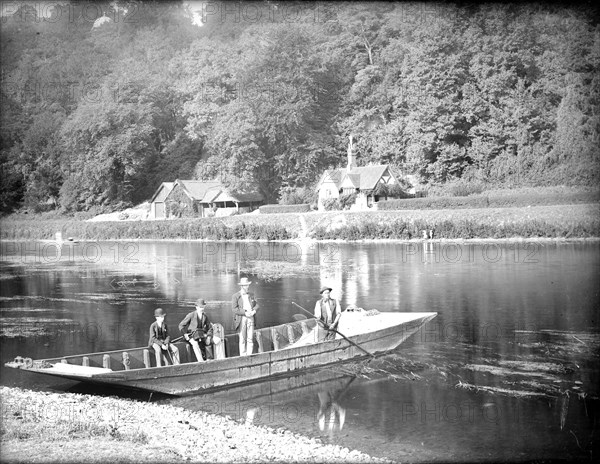 Cliveden Ferry, Cliveden, Taplow, Buckinghamshire, 1885