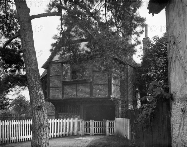 St Michaels Church, Lych Gate, Bray, Berkshire, 1880