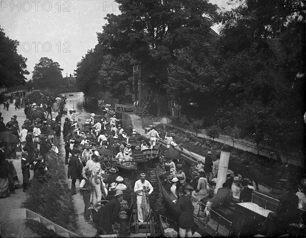 Boulters Lock, Maidenhead, Berkshire, 1880