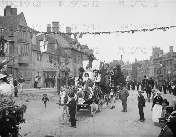 Floral Festival, Chipping Campden, Gloucestershire, 1896