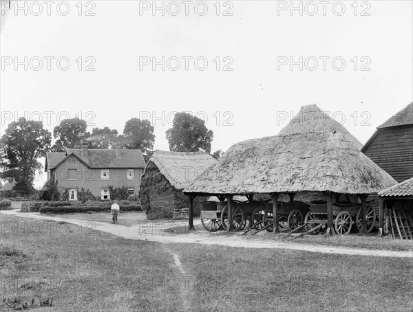 Church Farm House, Waltham St Lawrence, Berkshire, c1860-c1922