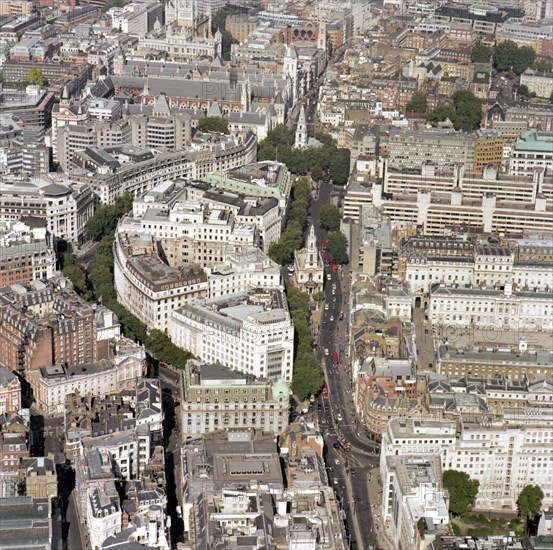 Aldwych and The Strand, Westminster, London, 2002