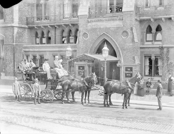 Randolph Hotel, Beaumont Street, Oxford, Oxfordshire, 1890