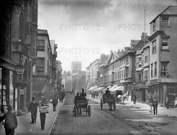 St Martin Carfax Church, Oxford, Oxfordshire, 1885