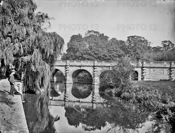 Magdalen Bridge, Oxford, Oxfordshire, 1875