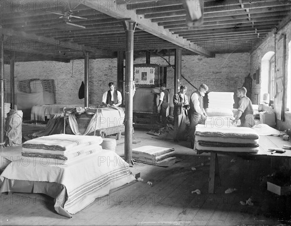 Early Blanket Factory, Witney, Oxfordshire, 1898