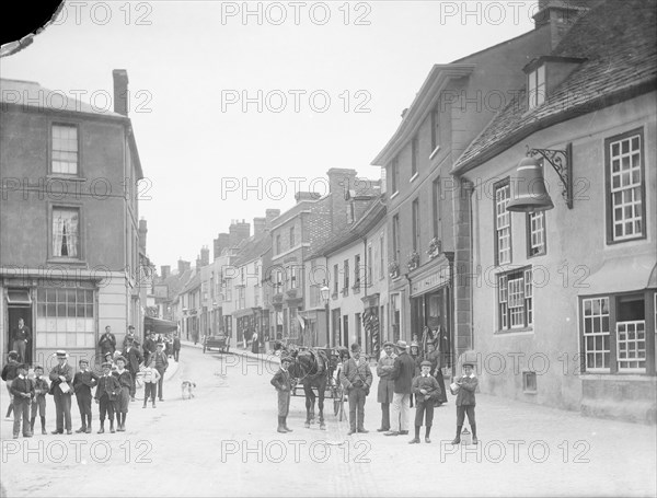 Oxford Street, Faringdon, Oxfordshire, 1895
