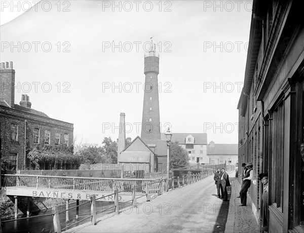 Mill Lane, Reading, Berkshire, 1890