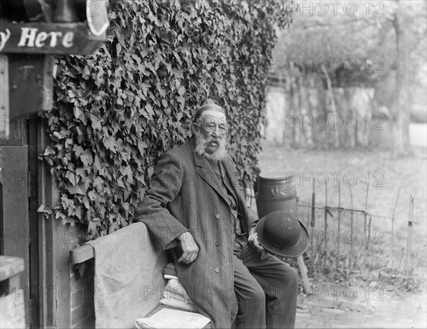 Portrait of the proprieter Charles Cox, Parsons Pleasure, Oxford, Oxfordshire, 1913