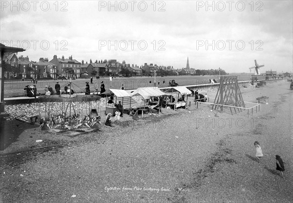 The beach, Lytham St Anne's, Lancashire, 1890-1910