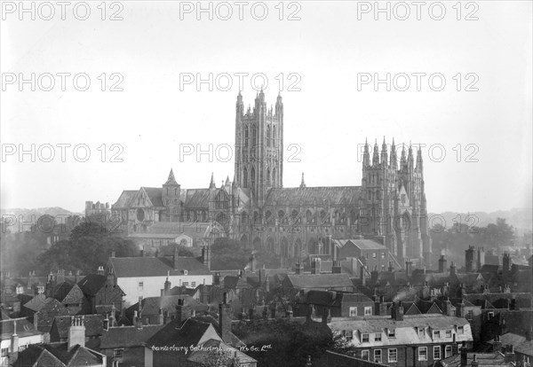 Canterbury Cathedral, Canterbury, Kent, 1890-1910