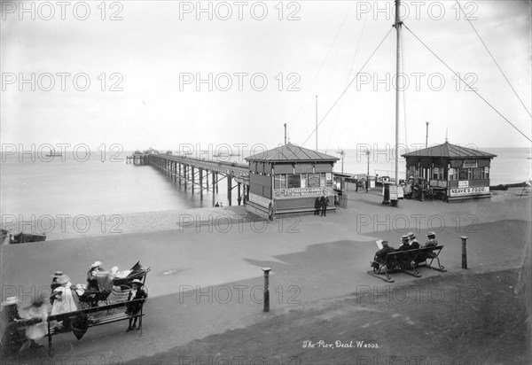 Deal Pier, Deal, Kent, 1890-1910