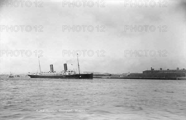 RMS 'Lucania' at Liverpool, 1890-1910