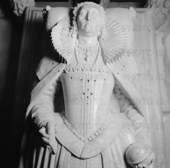 Tomb of Queen Elizabeth I, Westminster Abbey, London, 1945-1980
