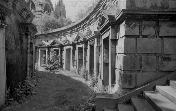 The Catacombs, Highgate Cemetery, London, 1945-1980