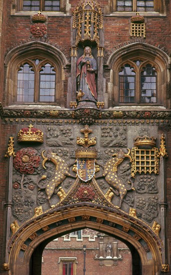 Gatehouse, St John's College, Cambridge, 1945-1980