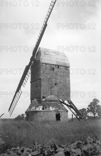Riseley Windmill, Riseley, Bedfordshire, 1933