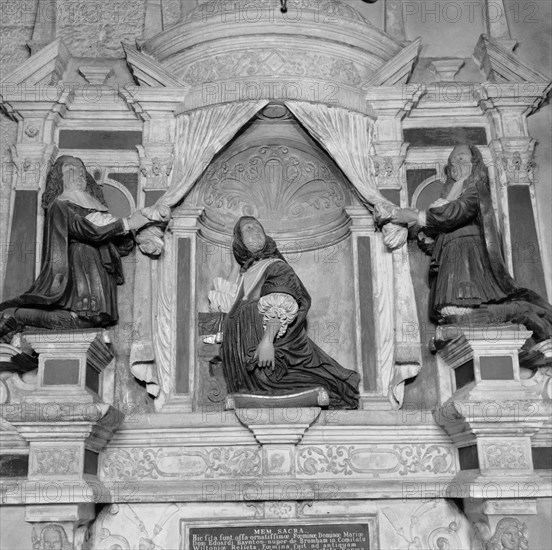 Dame Mary Baynton monument, St Mark's Church, College Green, Bristol, 1945