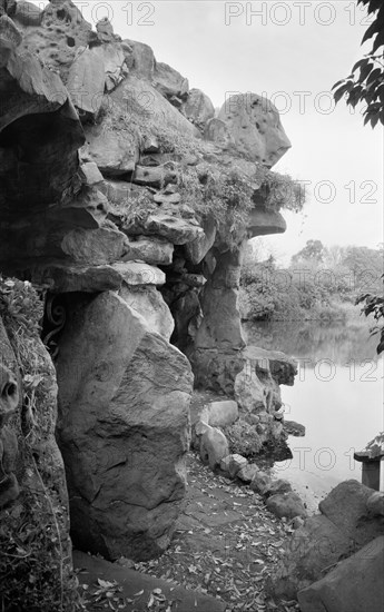 Grotto at Ascot Place, Winkfield, Berkshire, 1945