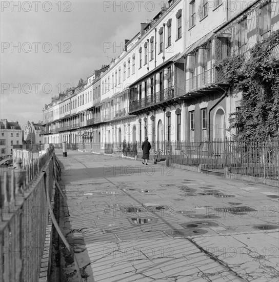 Royal York Crescent, Clifton, Bristol, 1945