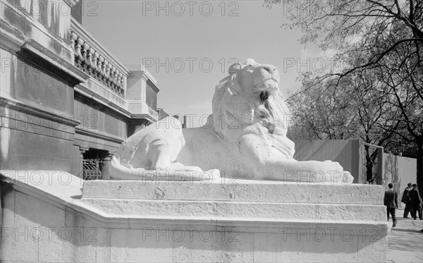 Coade lion, Westminster Bridge Road, Lambeth, London