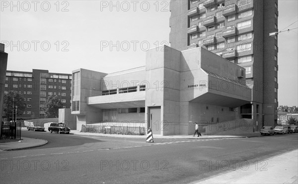 Surrey Hall, Stockwell, Clapham, London, c1970-1980