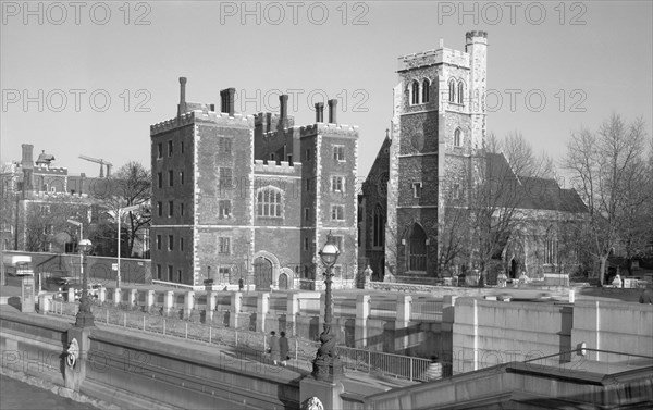 Lambeth Palace Gatehouse, Lambeth, London, c1945-1980