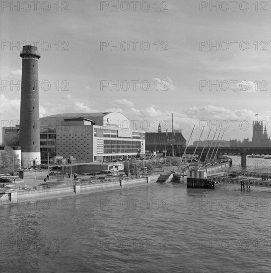 Royal Festival Hall, Belvedere Road, South Bank, Lambeth, London, c1951-1980