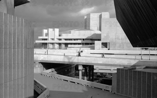 National Theatre, Upper Ground, South Bank, Lambeth, London, c1976-1980