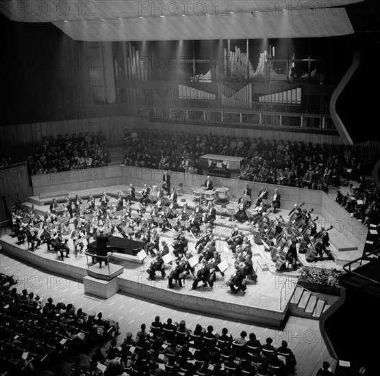 Royal Festival Hall, Belvedere Road, South Bank, Lambeth, London, c1954-1962