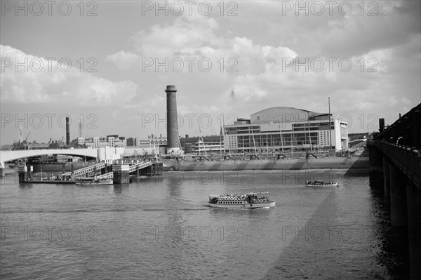 Royal Festival Hall, Belvedere Road, South Bank, Lambeth, London, c1951