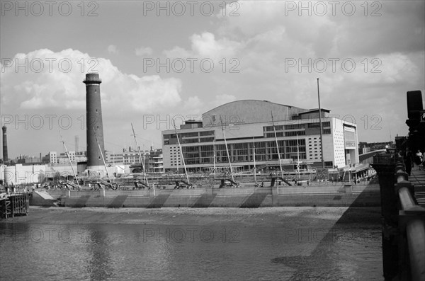 Royal Festival Hall, Belvedere Road, South Bank, Lambeth, London, c1951