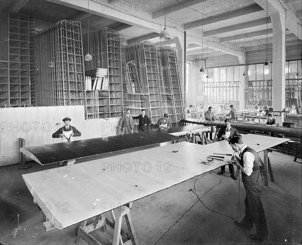 First World War Aircraft Works, Waring & Gillow, Hammersmith, London, 1914-1918