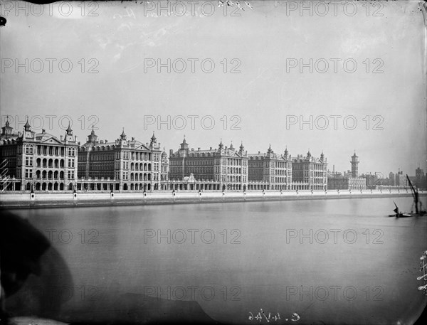 St Thomas' Hospital, Lambeth, London, c1871-1922