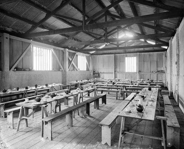 Canteen, Hampton's Munitions Works, Lambeth, London, 1914-1918