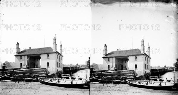 Toll House, Putney Bridge, Fulham, London, c1870-1886