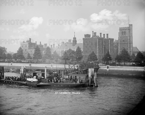 Lambeth Palace, Lambeth, London, c1870-1900