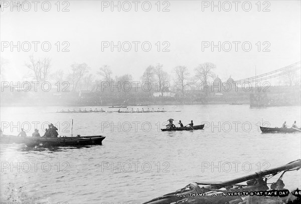 River Thames, Hammersmith, London, c1870-1900