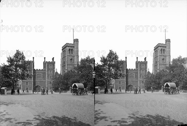 Gatehouse, Lambeth Palace, Lambeth, London, c1870-1900