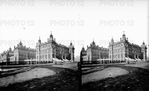 St Thomas' Hospital, Lambeth Palace Road, Lambeth, London, c1871-1900