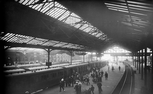 Waterloo Station, York Road, Lambeth, London, c1870-1900