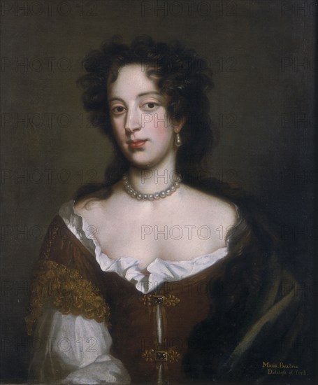 'Portrait of Mary of Modena', c1680. Artist: Unknown