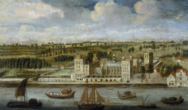 'Lambeth Palace', c1715. Artist: Unknown