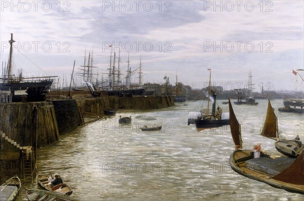 'Blackwall', 1872. Artist: Charles Napier Hemy