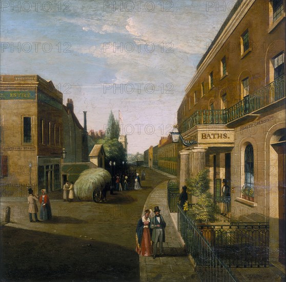 'Shepherdess Walk, Hoxton', c1845. Artist: IF Borgnis